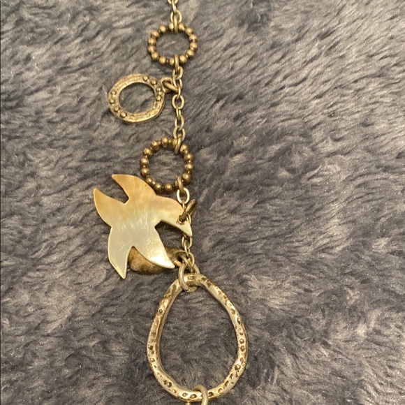 Chico's Gold Modern Layered Necklace - Picture 7 of 7